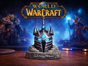 Lich King Helmet – Display Model