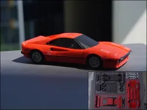 288 GTO inspired 1/32 kit card