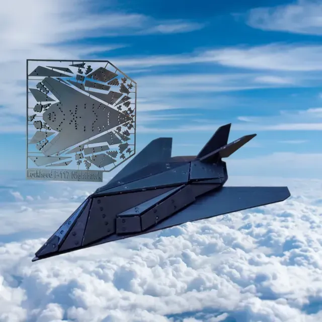 F-117 Nighthawk Kit Card – Print and Assemble — Фото 2 из 2