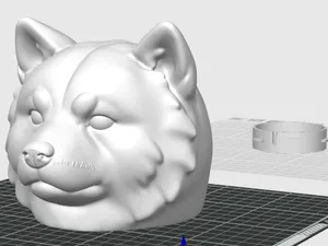 Lampada Akita Inu