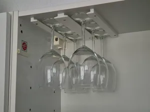 Customizable Wine Glass Rail/Holder