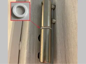 Door hinge pad