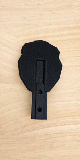 Geometric Lion Wall Hook – Hidden Slide-On Mount — Image 6 of 12