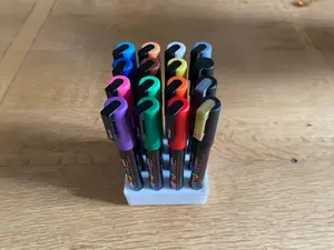 Gridfinity Posca PC-3M Marker Box (2x2)