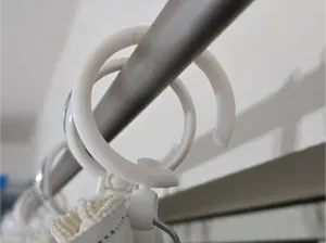 Curtain Rod Ring (Smooth Sliding Ring Clip)