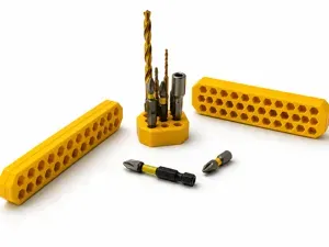 Modular 1/4" Hex Bit Holder