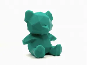 Low poly Teddy bear