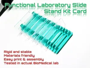 Microscope slides stand kit