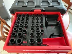 Milwaukee Drawer Packout Socket Set &Stubby Impact