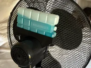 Support pain de glace pour ventilateur