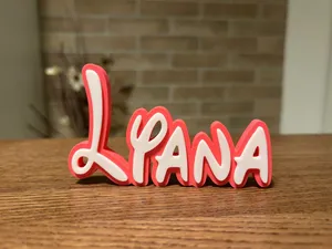 Lyana  Name Disney Text