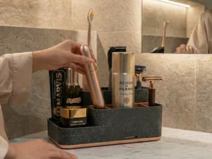 Ultimate Minimal Self-Draining Bathroom Vanity