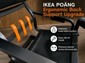 Ikea POÄNG Ergonomic Lumbar Support Upgrade