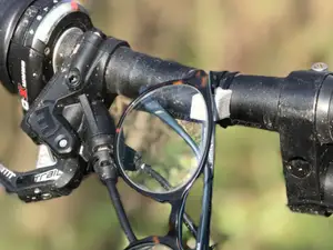 Bike handlebar Glasses / Google holder clamp