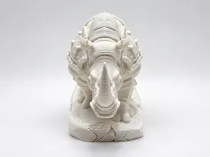 Armored rhino beast