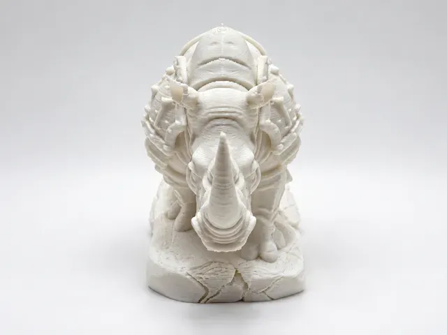 Armored rhino beast