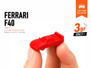 Tiny Ferrari F40 – Mini Cars Series