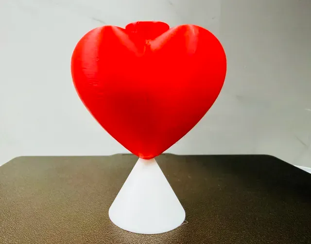 Heart Message Vase — Image 3 of 9