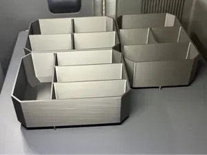 DeWalt TSTAK 2 Drawer Middle Row 4 Way Tubs
