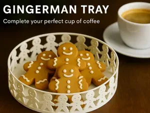 Gingerman Tray – The Sweetest Christmas Touch