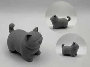 Chubby Cat – Simple Standing Pose
