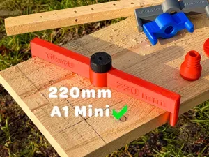 Long Center Finder / Drill Guide 220mm