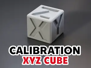 XYZ Calibration Cube