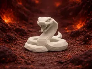 Low Poly Snake