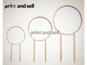 Simple, round trellis for flowers