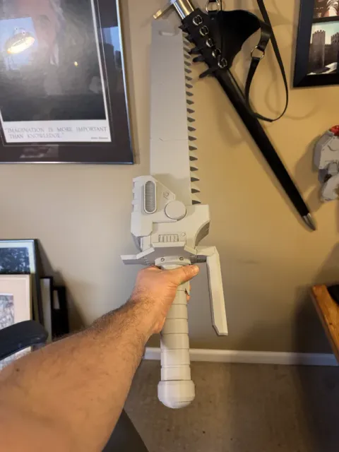 Grimdark Chain Sword Mk.1- 90cm Cosplay Prop — Image 2 of 6