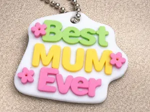 Best Mum Ever Keychain, Mother’s Day Gift , Cute
