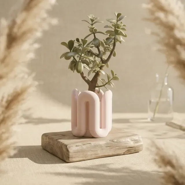 Wibble Aesthetic Planter with Drip Tray — Фото 8 из 17