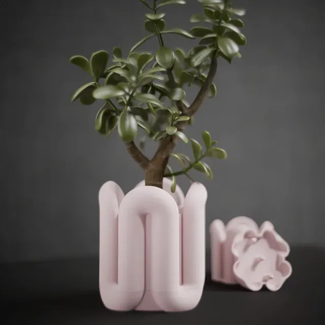 Wibble Aesthetic Planter with Drip Tray — Фото 13 из 17