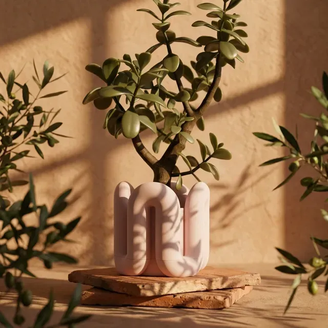 Wibble Aesthetic Planter with Drip Tray — Фото 7 из 17