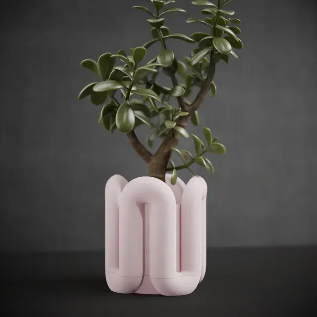 Wibble Aesthetic Planter with Drip Tray — Фото 9 из 17