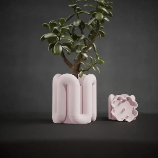 Wibble Aesthetic Planter with Drip Tray — Фото 12 из 17