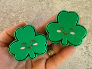 Lucky Clover – Fidget Clickers Keychains