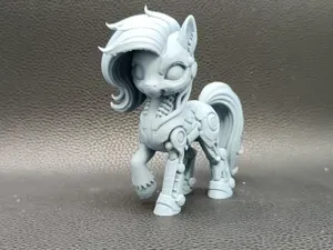 Future Equestria Pony – Mechanical Chibi MLP