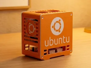 Ubuntu Themed Raspberry Pi Desktop Case