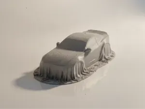 2024 Ford Mustang Dark Horse Under Cloth STL