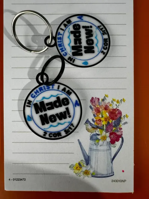 In Christ I Am Made New - Baptism Keychain — Фото 2 из 5