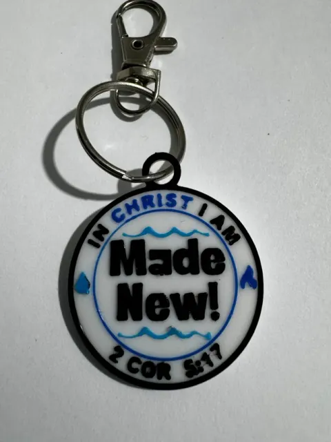 In Christ I Am Made New - Baptism Keychain — Фото 5 из 5