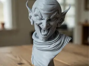 Life-Size The Green Goblin Bust Display 1000mm