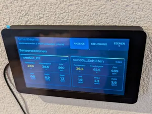 ESP32-S3 7 inch Waveshare Wall Mount