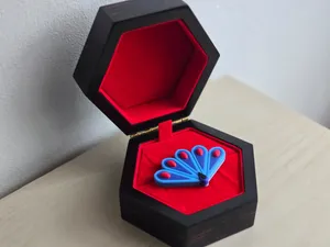 Peacock Miraculous Brooch