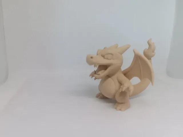Charizard Chibi Pokemon Inspired Character Toy — Фото 5 из 6