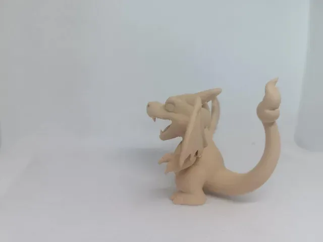 Charizard Chibi Pokemon Inspired Character Toy — Фото 2 из 6