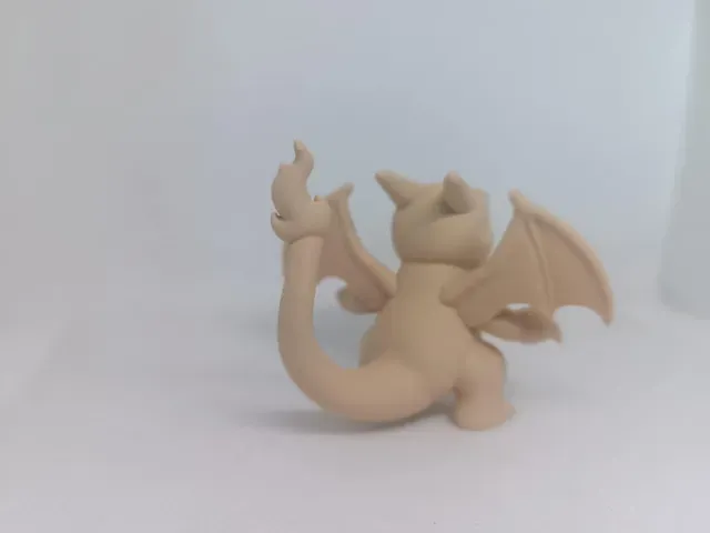 Charizard Chibi Pokemon Inspired Character Toy — Фото 3 из 6