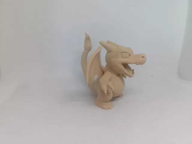 Charizard Chibi Pokemon Inspired Character Toy — Фото 4 из 6