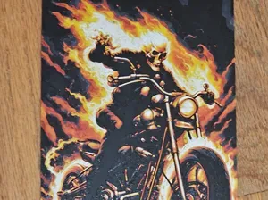 Ghost Rider Hueforge, 6 color print